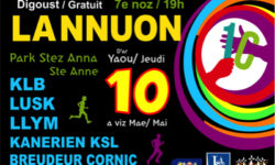 La Redadeg à Ploumilliau 10-11 mai 2018