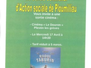 SORTIE CINEMA LE 17/04