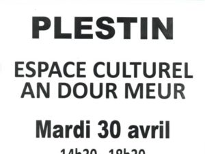 DON DE SANG LE 30/04 PLESTIN AN DOUR MEUR