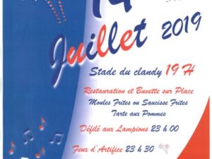 LE 14 JUILLET STADE DU CLANDY