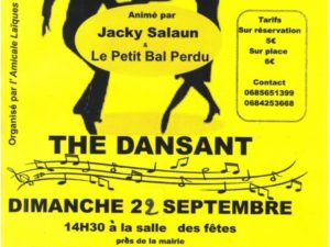THE DANSANT 22/09/19