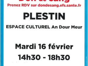 DON DU SANG LE 16/02