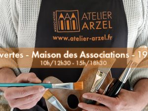 ATELIER ARZEL – Portes-ouvertes 19-20 mai 2023